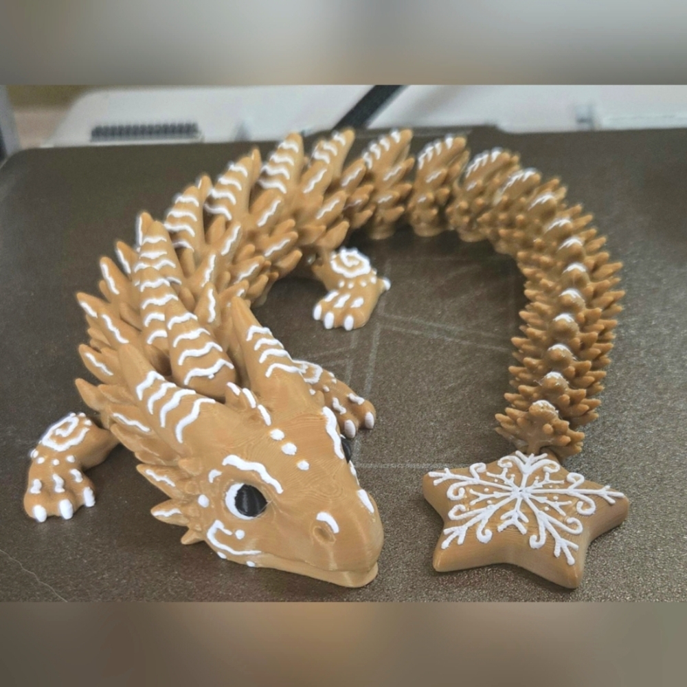 Gingerbread Dragon - Picture 2 of 3